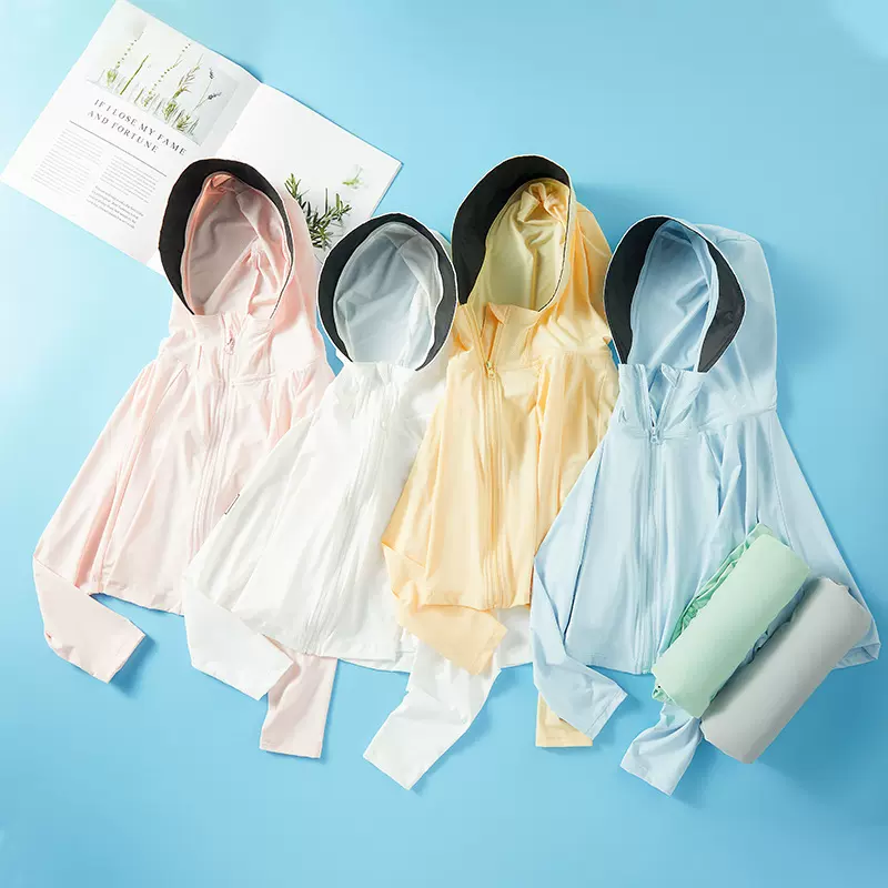 2025新款儿童防晒衣女童夏季冰感披肩斗篷男孩子防晒服皮肤衣外套