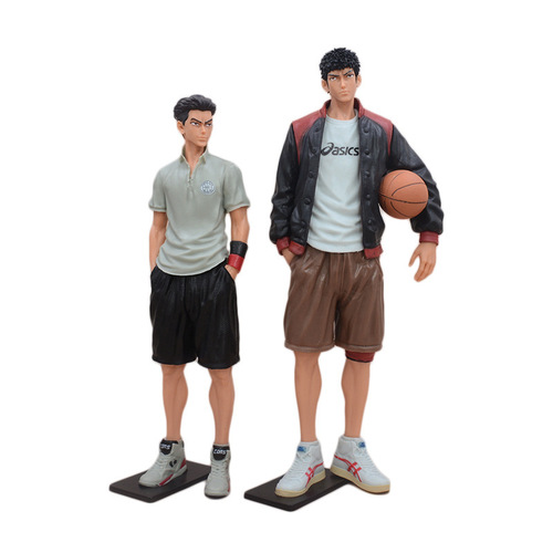 Animation Slam Dunk GK Behind the Scenes Miyagi Ryota Behind the Scenes Mitsui Hisashi standing model figure ornaments animation peripherals