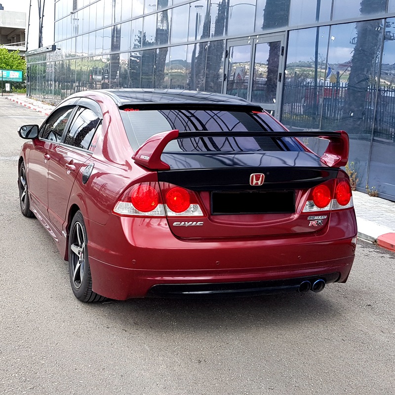 Suitable for 2006-2011 Civic Rear Wing, Eighth Generation, 8.5Th Generation Civic, Siming Modified Fd2 Fixed Wing