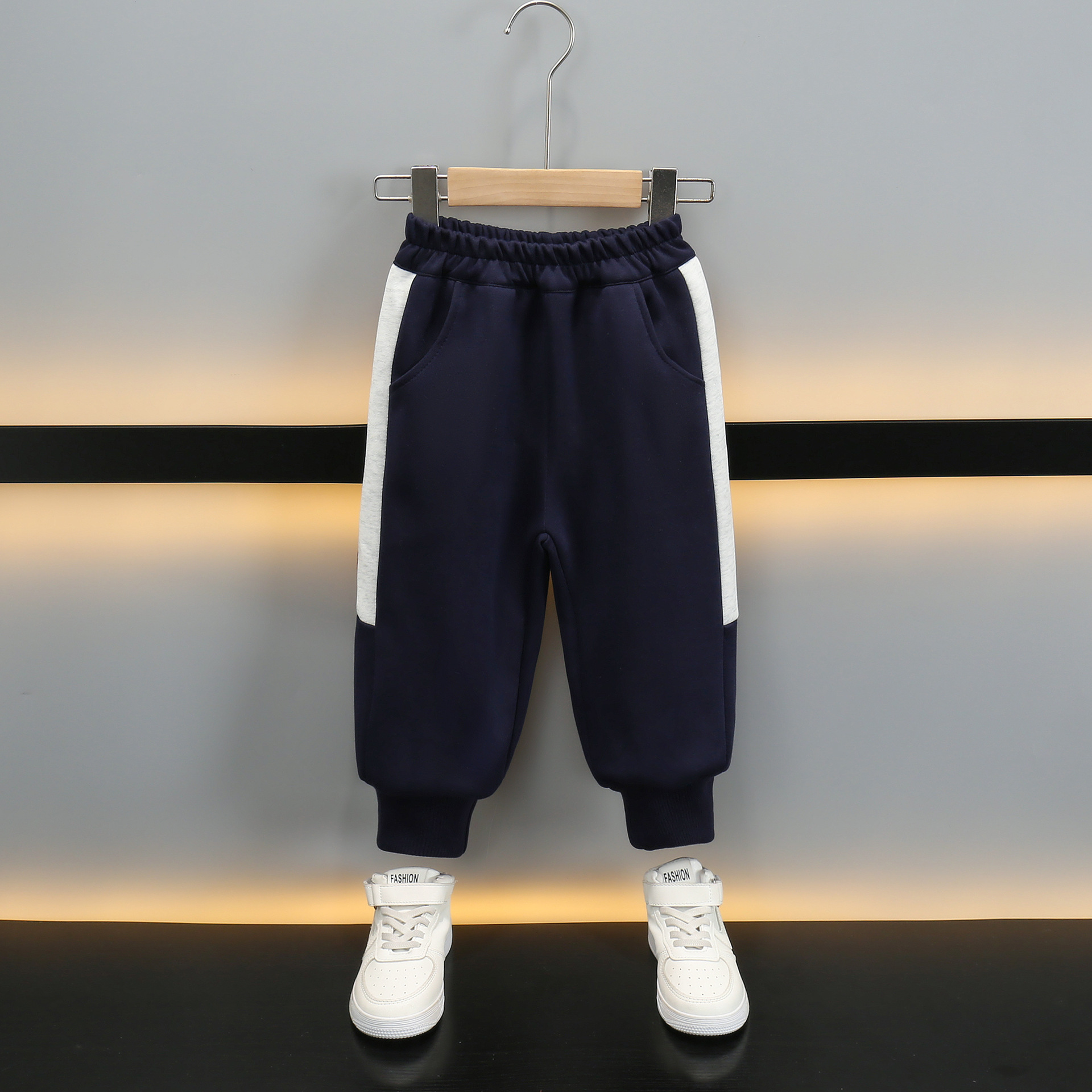 7083 traje de camisa POLO para niños ropa casual de primavera y otoño 2025 nuevo suéter de niño traje de dos piezas de primavera