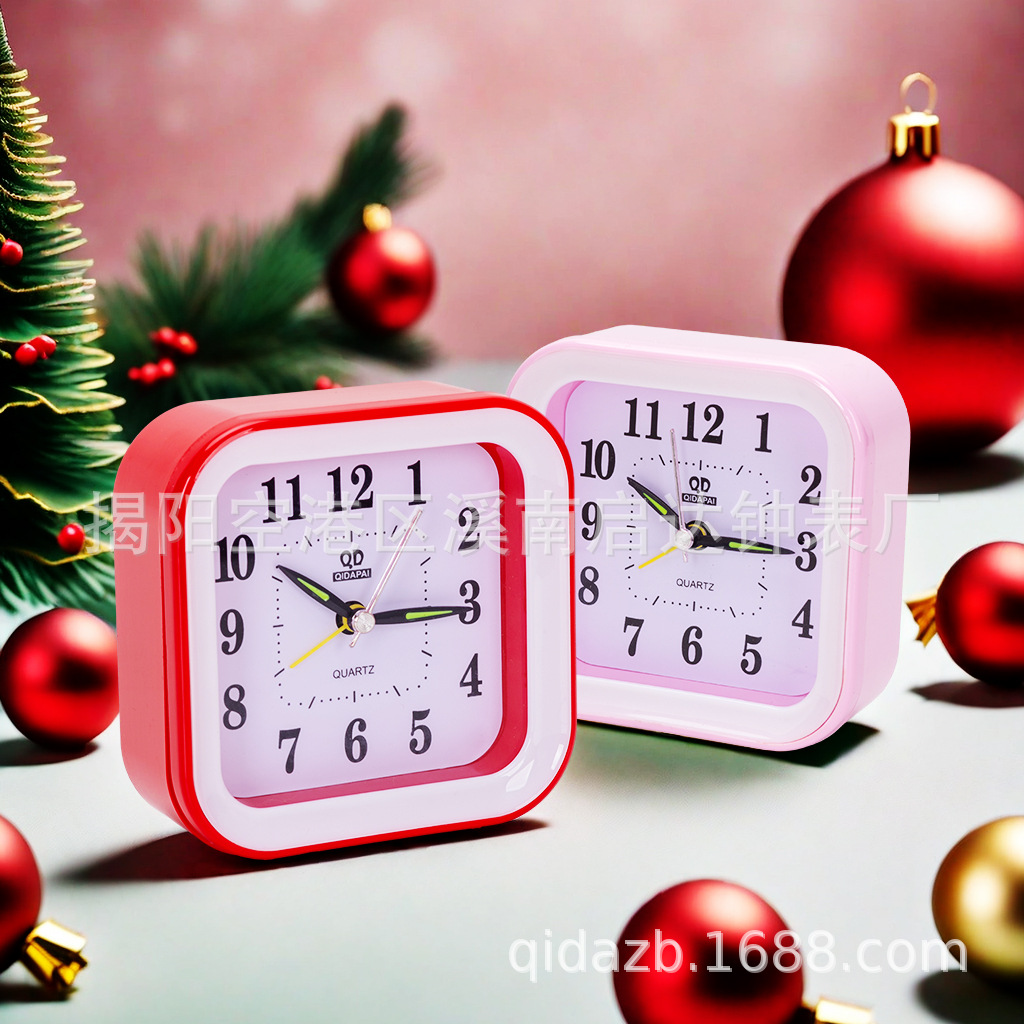 SOURCE factory alarm clock Creative mute bedside wholesale simple alarm clock for students
