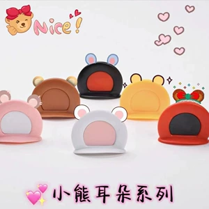 New Internet Celebrity Bear Ear Electric Vehicle Helmet Decoration Accessories