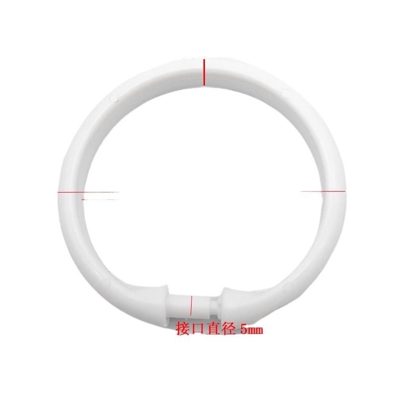 샤워커튼 커튼 후크 후크 침대 커튼 걸이 고리 걸이 고리 오픈 당김 고리 플라스틱 원형 액세서리 C형 버클 대형