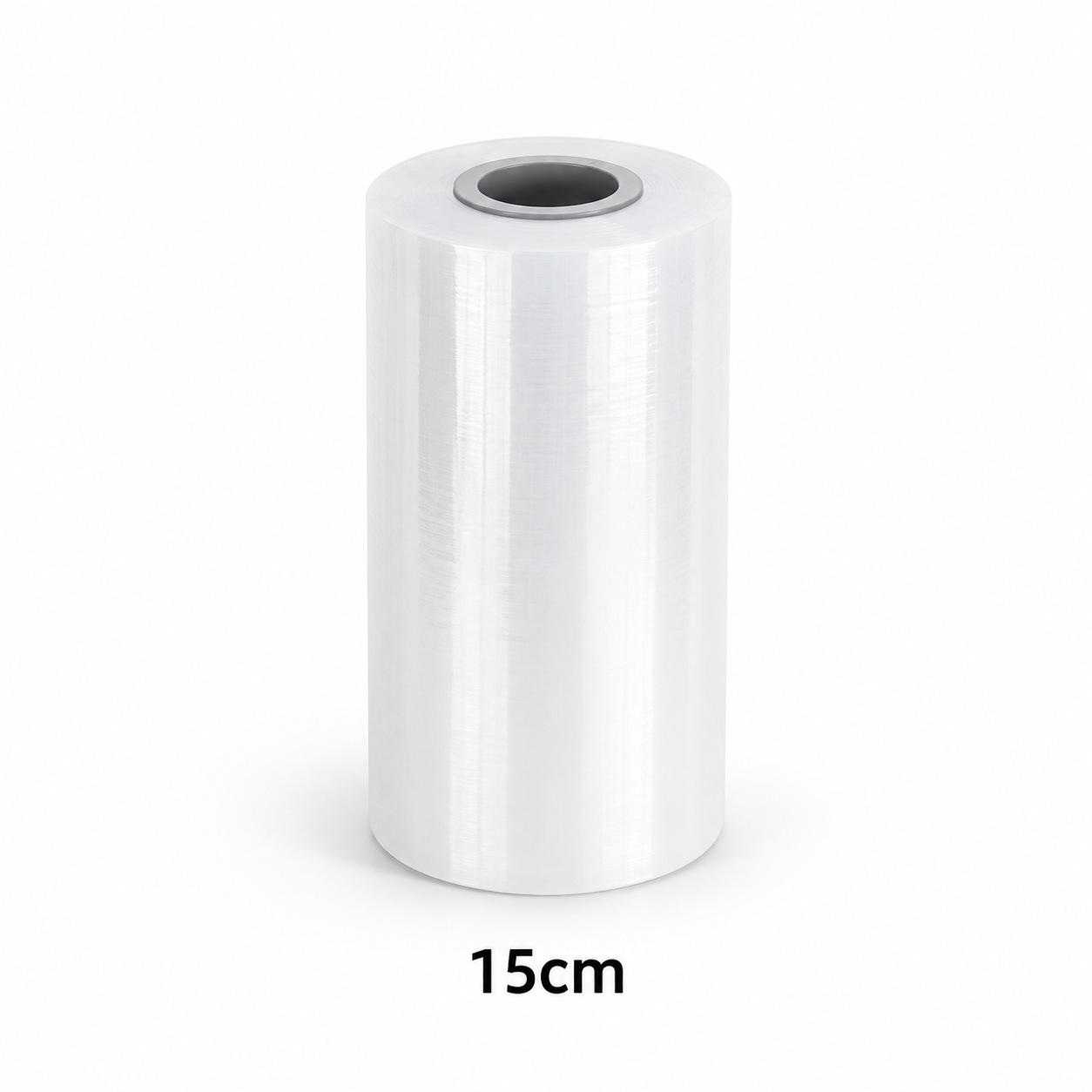 Foshan mano con 2.5 μ PE estirado película transparente enrollada película cartón expreso empaque pequeño rollo gran rollo fábrica al por mayor