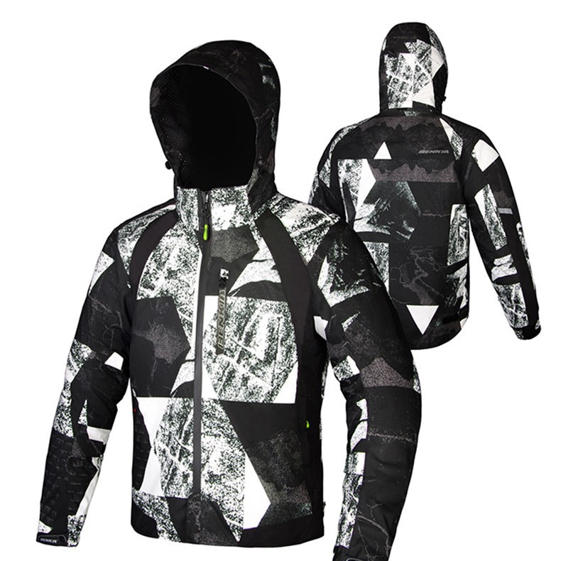 Benkia Cycling Clothing Men's Motorcycle Motorcycle Clothing Racing Clothing Waterproof Windproof and Anti-Fall Equipment 192