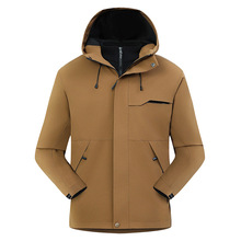 2025新品骆驼同款13色情侣风衣户外三合一可拆卸冲锋衣防风防水保