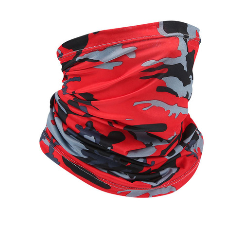 Cross-border sun protection versatile scarf outdoor ice silk cycling mask unisex thin fishing headgear sports magic headscarf
