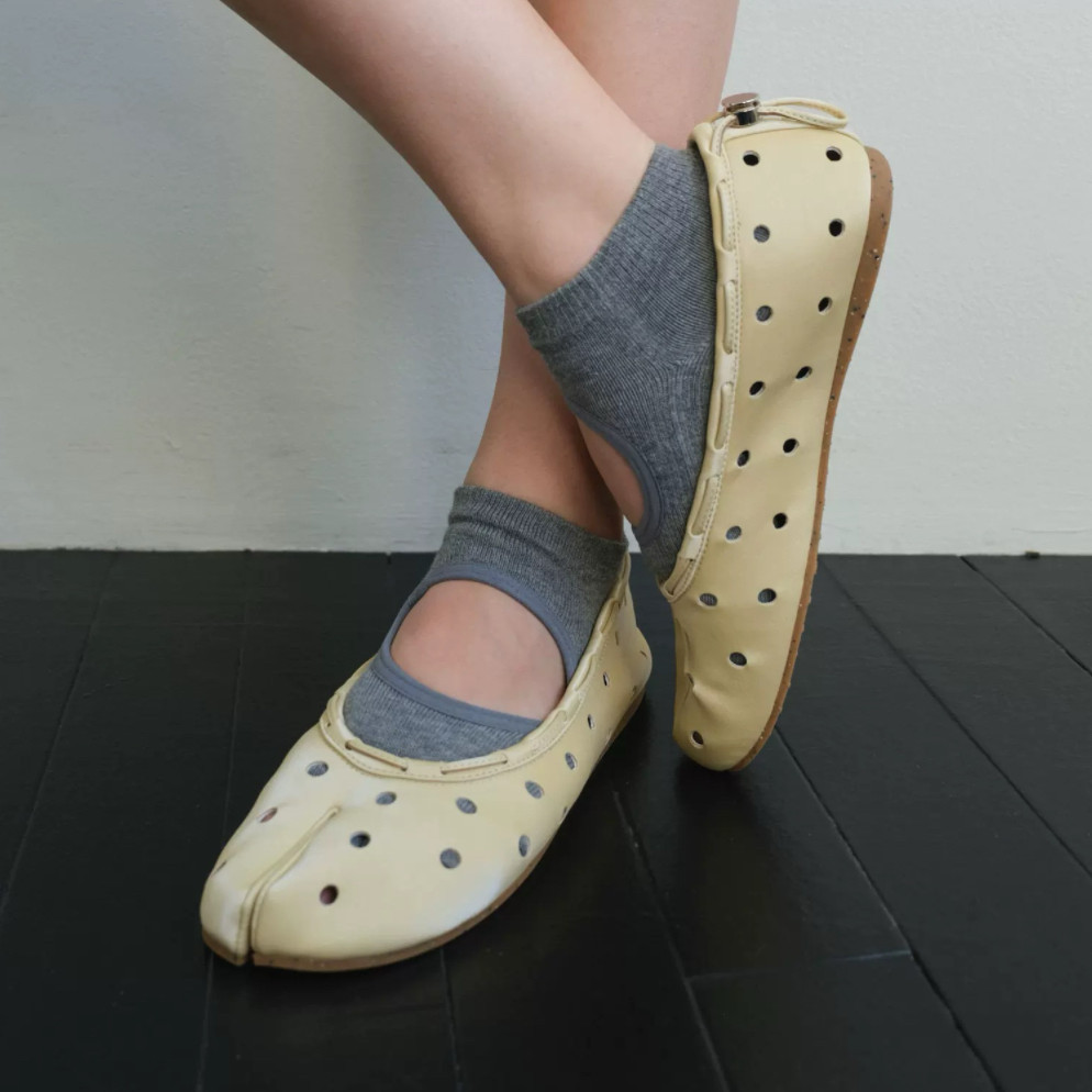 Small design Tabi, universal Mary Jane shoes flat, 2026 years, Korean style, drawstring
