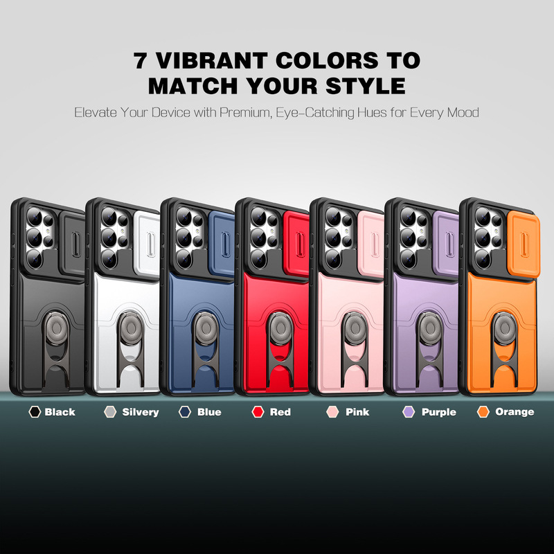 Cross-Border Applicable Samsung S26 Ultra Sliding Window Phone Case S25Ultra New Model A56 Anti-Drop Protective Cover Cross-Border Applicable Samsung S26 Ultra Sliding Window Phone Case S25Ultra New Model A56 Anti-Drop Protective Cover