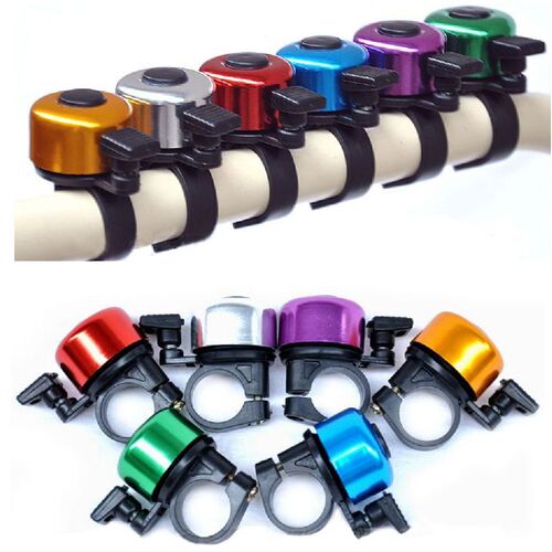 Cross-border direct supply bicycle bells, hand-operated bells, mini bicycle bells, turn-on bells, multiple colors available
