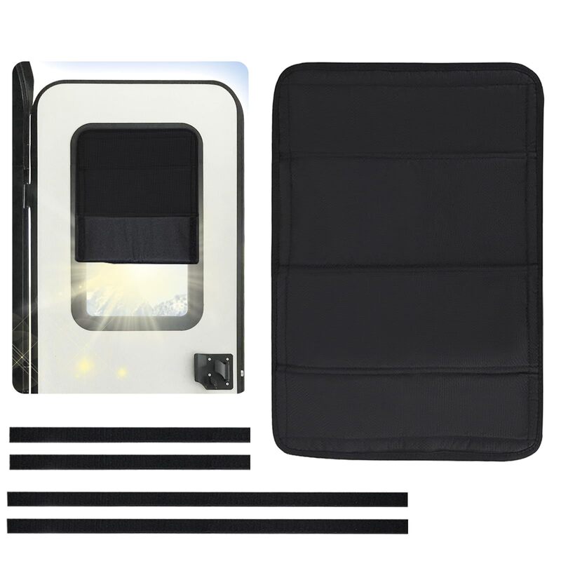 RV car door sunshade room sunshade curtain Velcro magnet sunshade