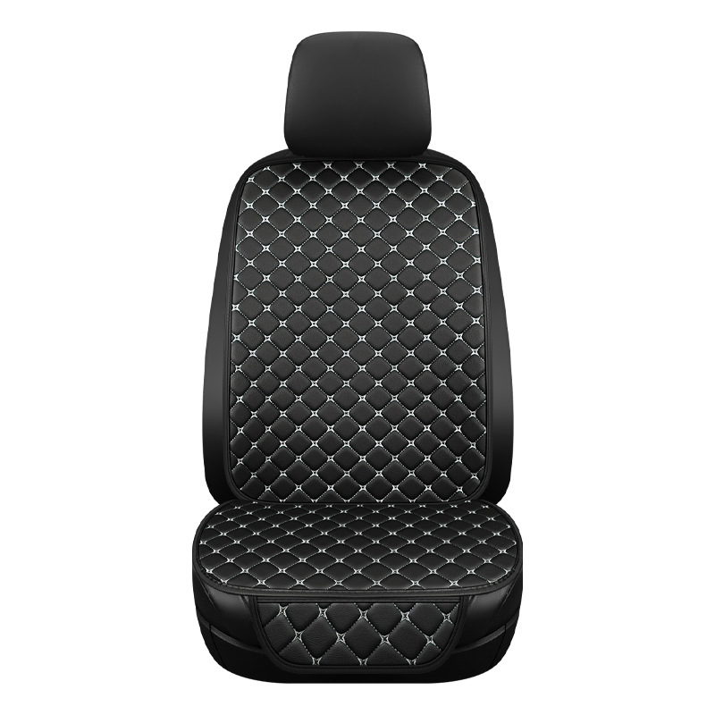 Cojín de asiento de automóvil transfronterizo, cojín de asiento de cuero de tres piezas, cojín de asiento de automóvil de cuero, asiento de automóvil general