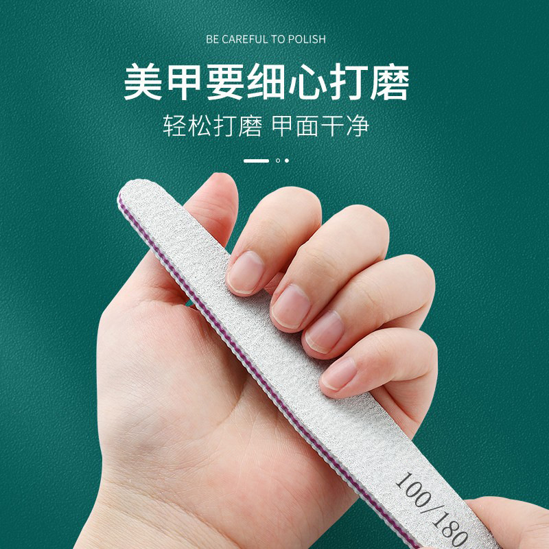 La fuente de la fábrica lima de uñas, frotamiento de uñas, tiras de lijado de doble cara, tiras de manicura, tiras de lijado especiales, herramientas de manicura