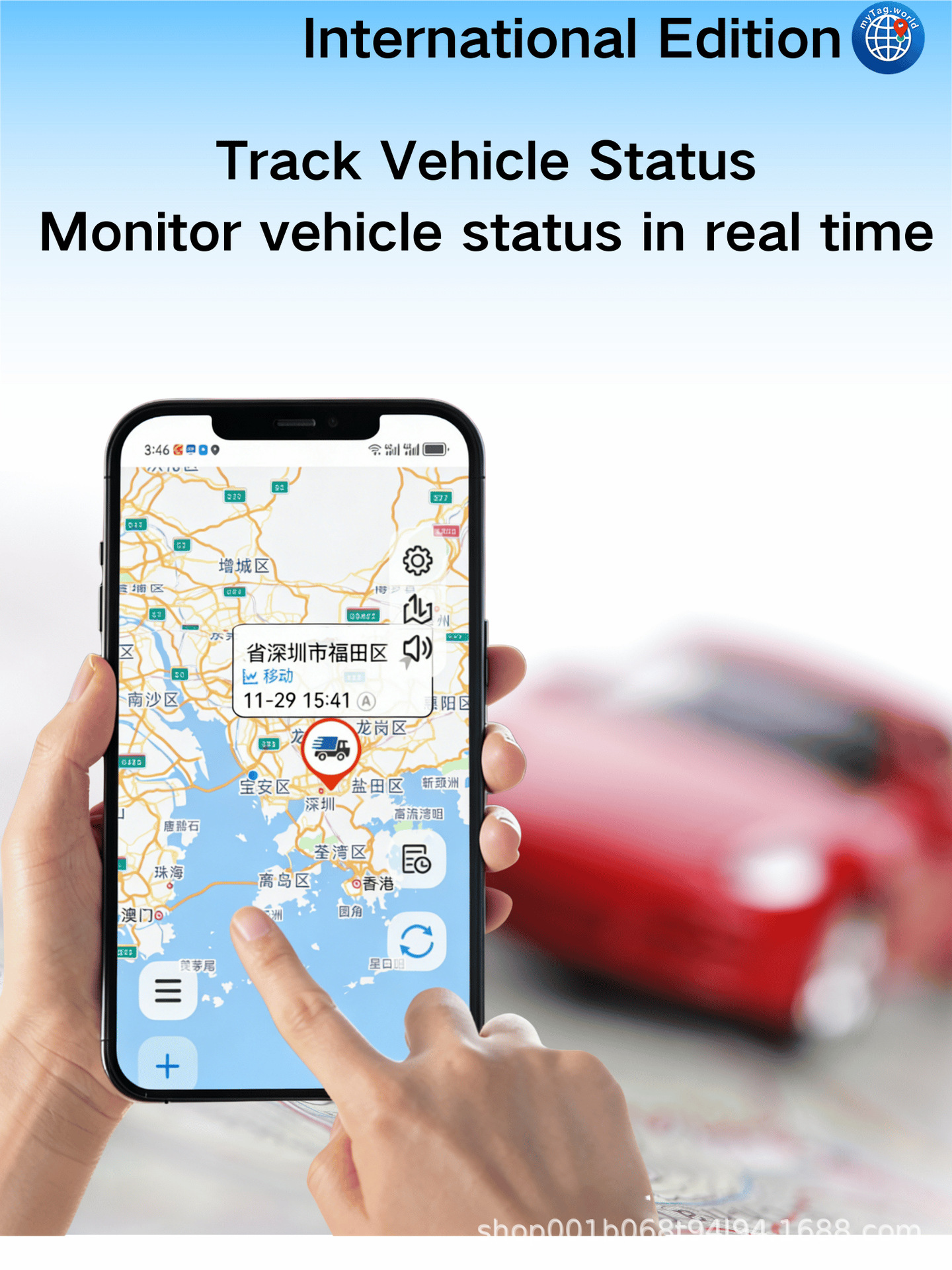 Dual-System Cross-Border Hot-Selling Product Google Ios Android Smart Positioning Anti-Lost Device Jiaxiangyuan Global Positioning Tracker