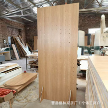 实木洞洞板置物架免打孔落地洞洞板隔断屏风洞洞板挂架层板收纳架