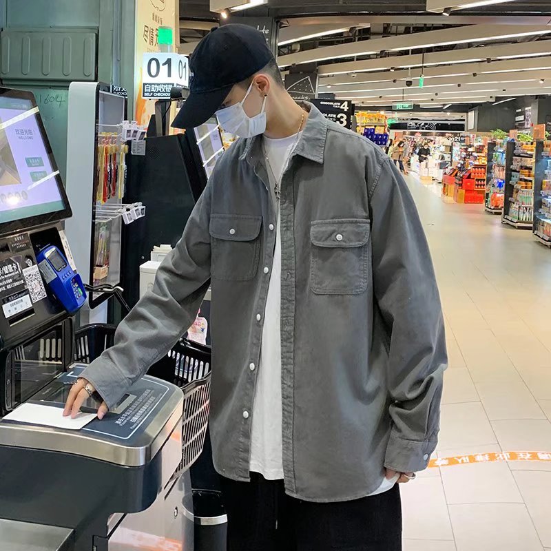 Moda 2024 ropa de pareja, ropa de trabajo, chaqueta con capucha, ropa de otoño para mujer, nuevo estilo coreano, estilo de pareja suelto y versátil para hombre