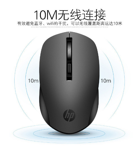 HP S1000 プラス ワイヤレス マウス ビジネス USB コンピューター オフィス ノートブック 薄型 ポータブル マウス|undefined