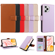 适用iPhone17翻盖式手机皮套荣耀400 Lite插卡X8A翻盖手机保护套