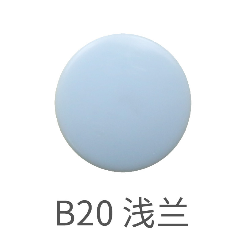 Kam Hualian T3 brillante/esmerilado de plástico botón POM resina botón a presión color niño y madre hebilla oculta al por mayor