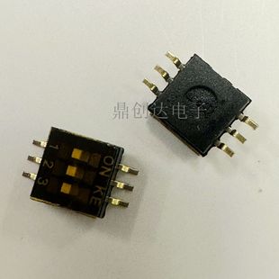 New 1.27-2P3P6P Black Foot Pitch 1.27mm Smd DiP Switch Integrated Circuit ic