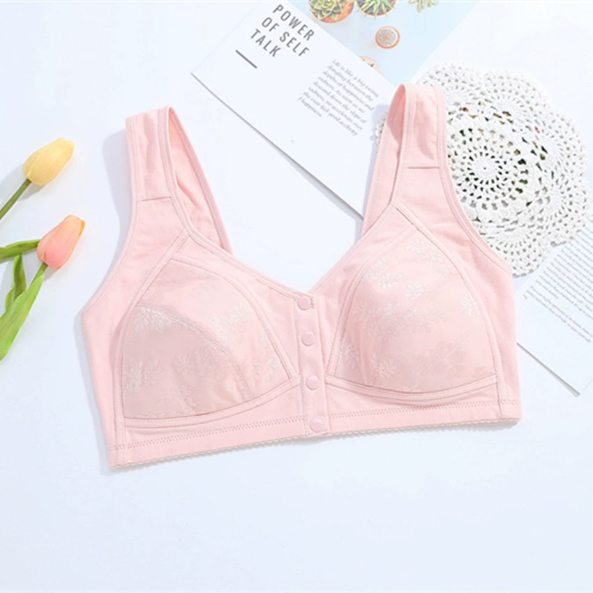 Вышитый топ Lace, бюстгальтер, нижнее бельё, для среднего возраста