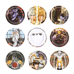 Animation peripheral Death Note Ryuk L badge badge two-dimensional brooch 58MM tinplate badge