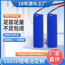 18650锂电池组定制12v电池高品质全新A品灯具照明18650锂电池厂家