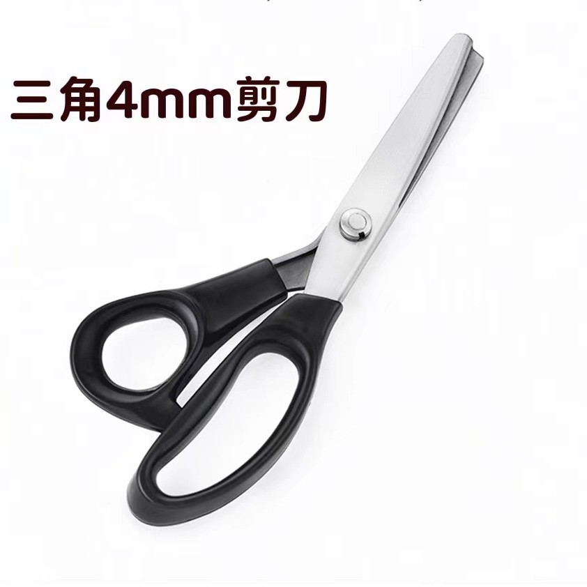 Tijeras de encaje hecho a mano tijeras de sastre Tijeras de tela tijeras de dientes de perro tijeras de triángulo tijeras onduladas tijeras de oficina