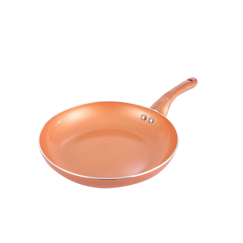 Suministro directo de fábrica de utensilios de cocina de fondo plano wok sartén antiadherente de 6 piezas de regalo de utensilios de cocina olla de aluminio traje de personalización