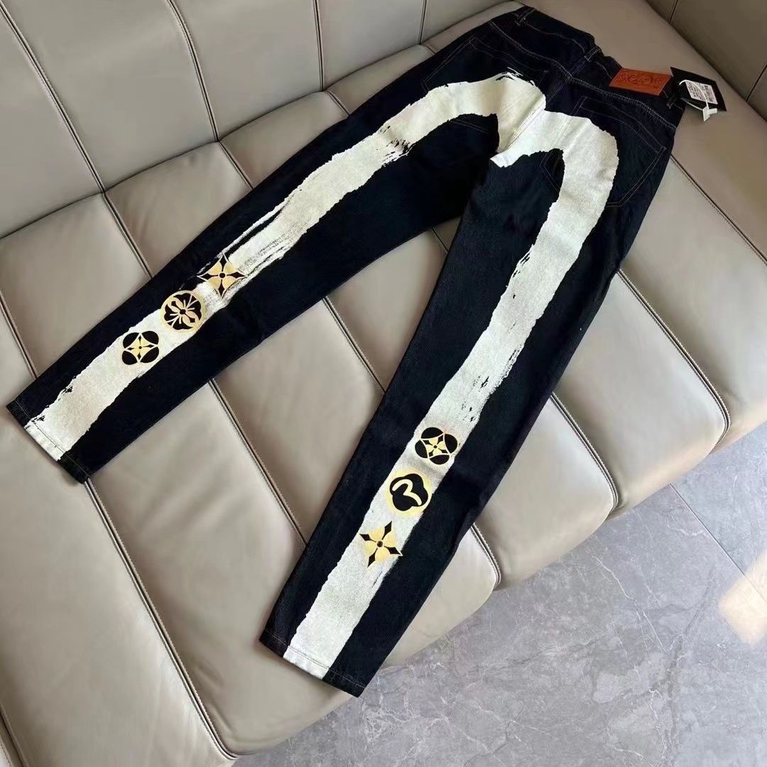 GMABCD Unisex Graphic Denim Jeans – Casual Streetwear Pants Collection - detail 25
