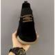 Autumn 2024 New Soft Leather Business Casual Slip-on Comfortable Round-toe Fashion All-match Soft-soled Leather Shoes Men's Shoes