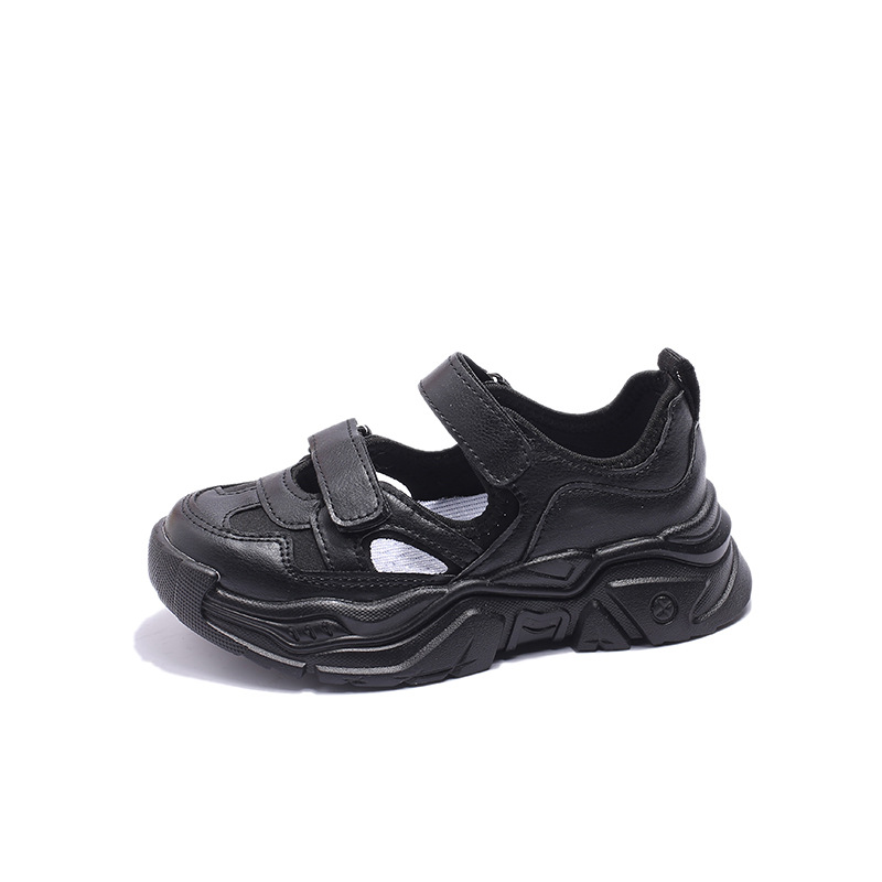 Sandales polyvalentes décontractées pour enfants, chaussures de sport ajourées et respirantes pour garçons et filles, version coréenne, printemps et automne_voghion.com