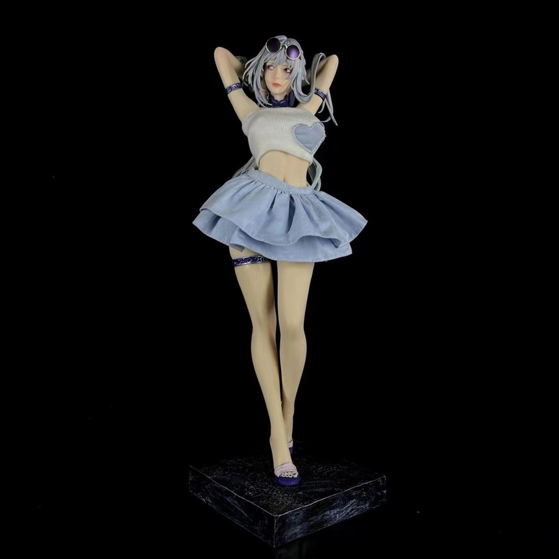 新しい 1/4 水着ミラーフィギュア二次元周辺美少女モデルシャーシデスクトップ装飾品|undefined
