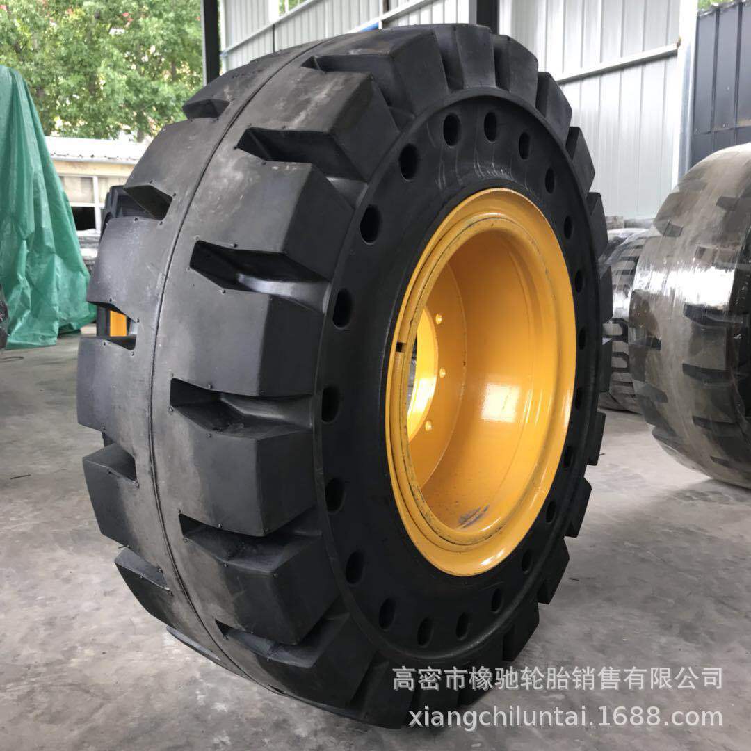 徐工 铲车实心胎17.5-25 23.5-25含钢圈 装载机铲车 耐扎 耐撕裂