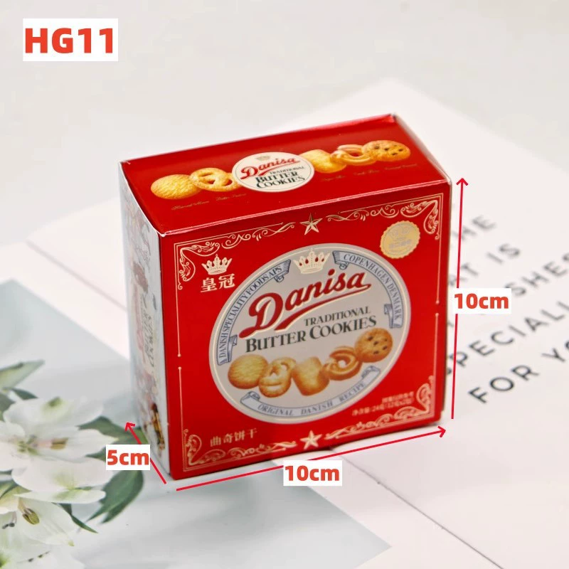 Оригинальные импортированные печенья Danisa Crown Danish Cookies для свадьбы, подарочная коробка-сувенир, торты и закуски