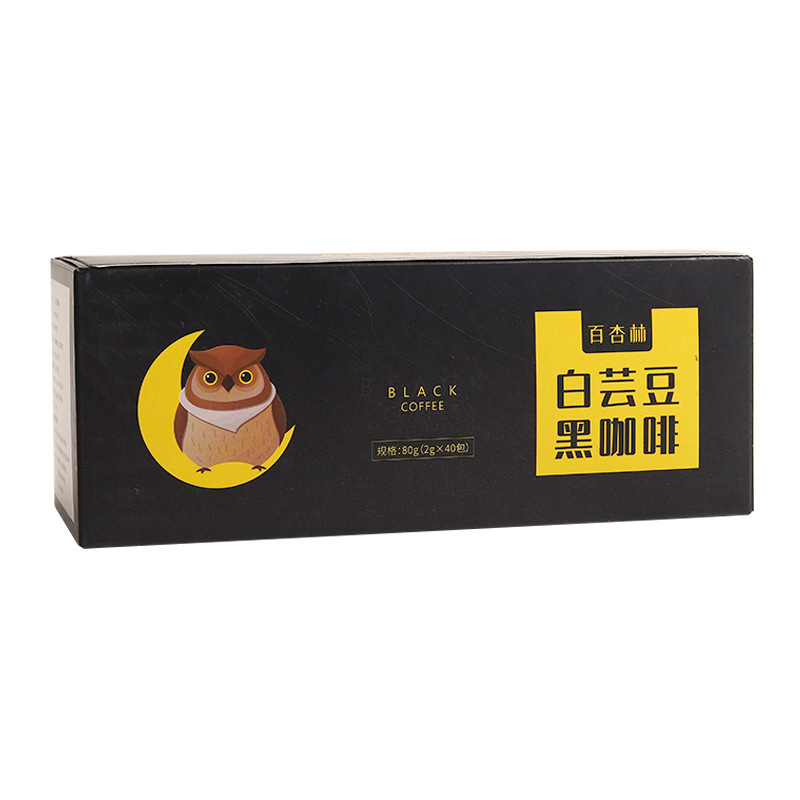 百杏林白芸豆黒コーヒーディザトーンとインスタントコーヒー食物繊維黒コーヒー卸売り|undefined