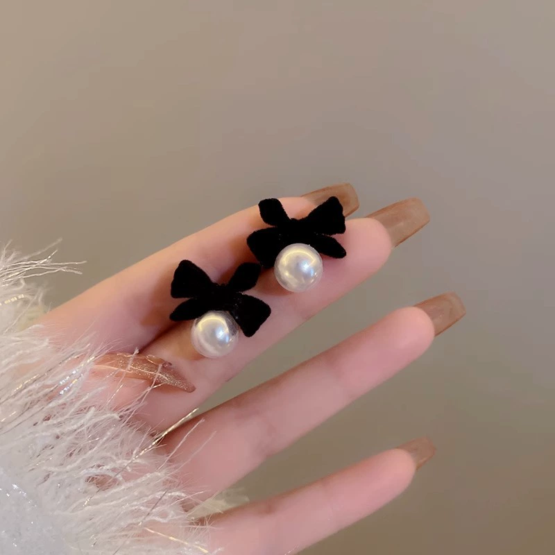 Серебряная игла, высококачественные ретро серьги, серебро 925 образец, стиль высокого качества, французский ретро стиль, опт