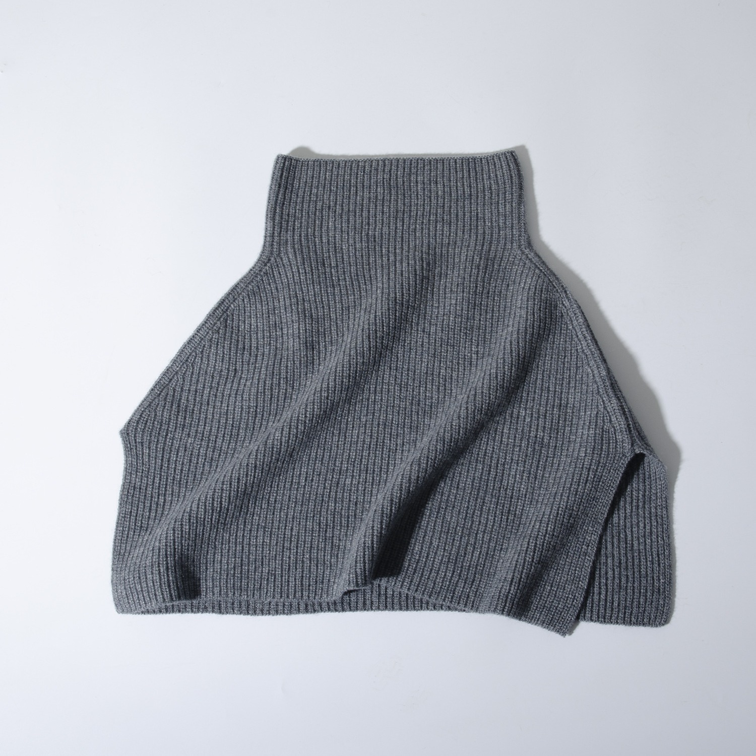 Interior Mongolia fábrica al por mayor Cachemira pura de punto cuello chal mujeres versátil moda caliente Otoño e Invierno