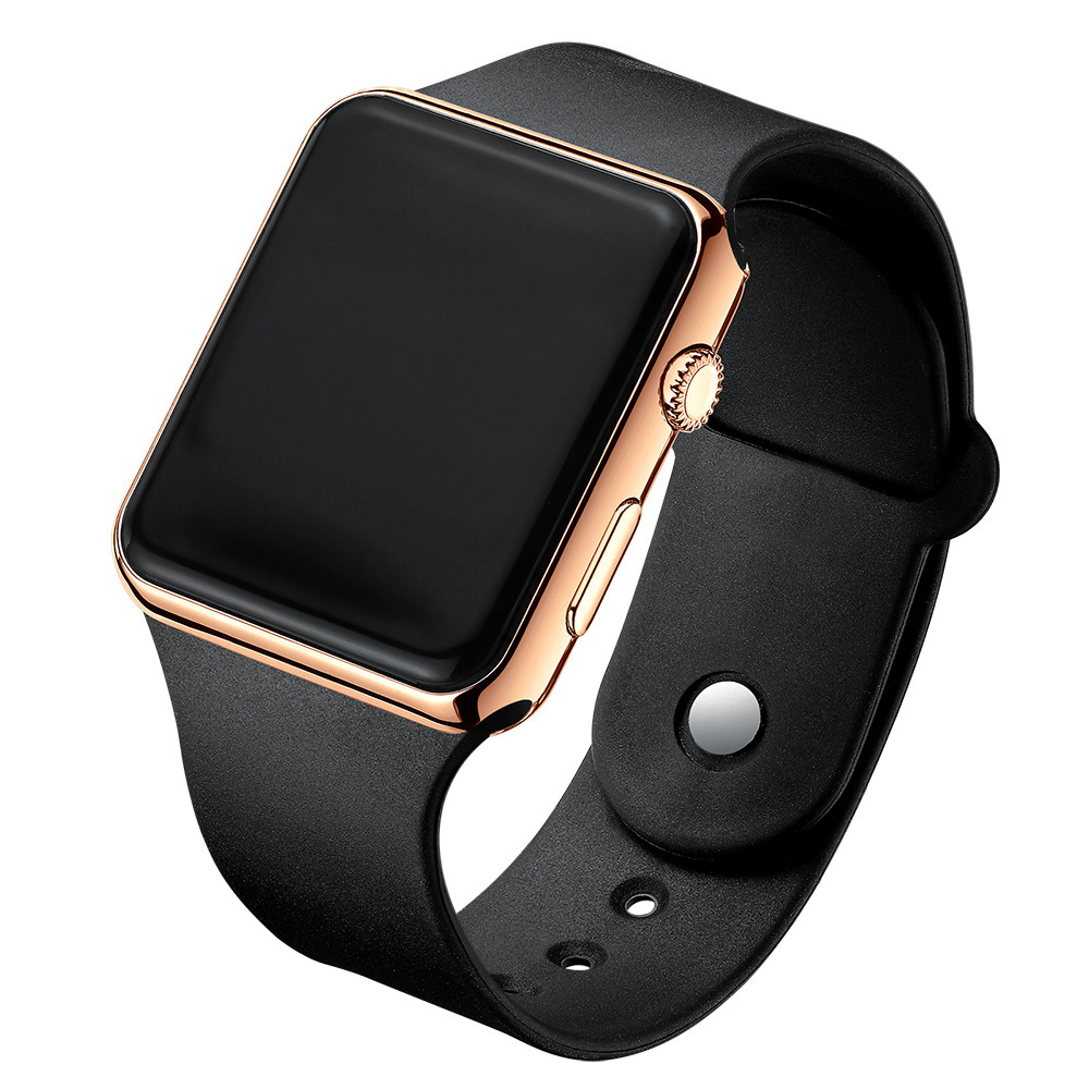 Luxury Gold shell-black strap