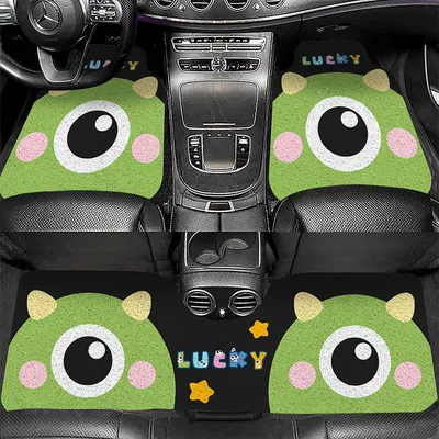 Ayaqaltılar (Kovriklər), Anti-Dirty Mats, Cartoon Car Mats - 5065-two-pieces-in-the-front-row-1-81-suit-29