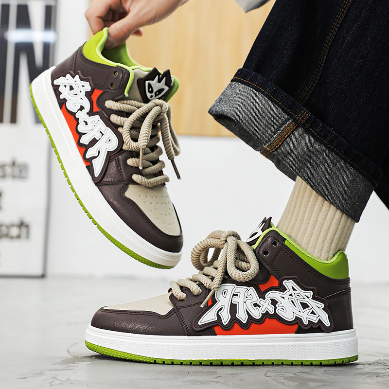 Sneakers men's new Little Devil fashion shoes dopamine wear fashion sneaker fashion casual niche high-end sneakers