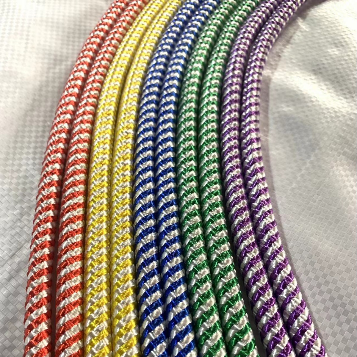 竹节绳 棉胶绳 户外安全绳窗帘配件眼镜绳宠物绳狗绳营救绳