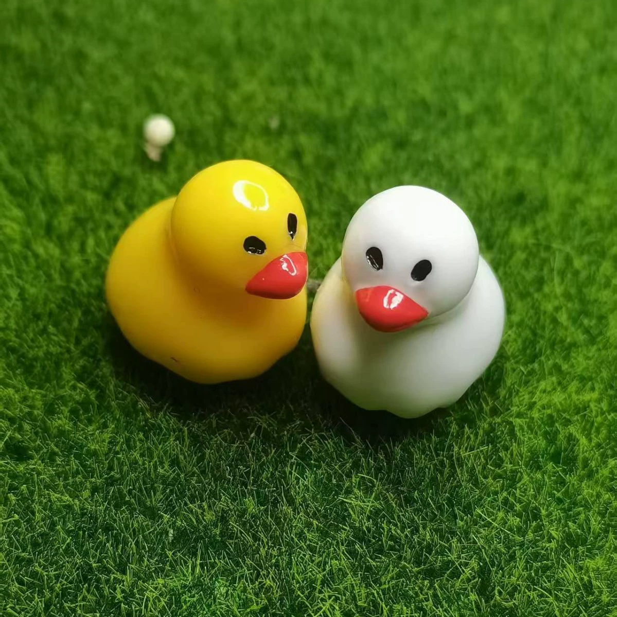 Новый стиль милый Хэллоуин смолы украшения Хэллоуин утка микро ландшафтный садовый аксессуар смолы ремесла