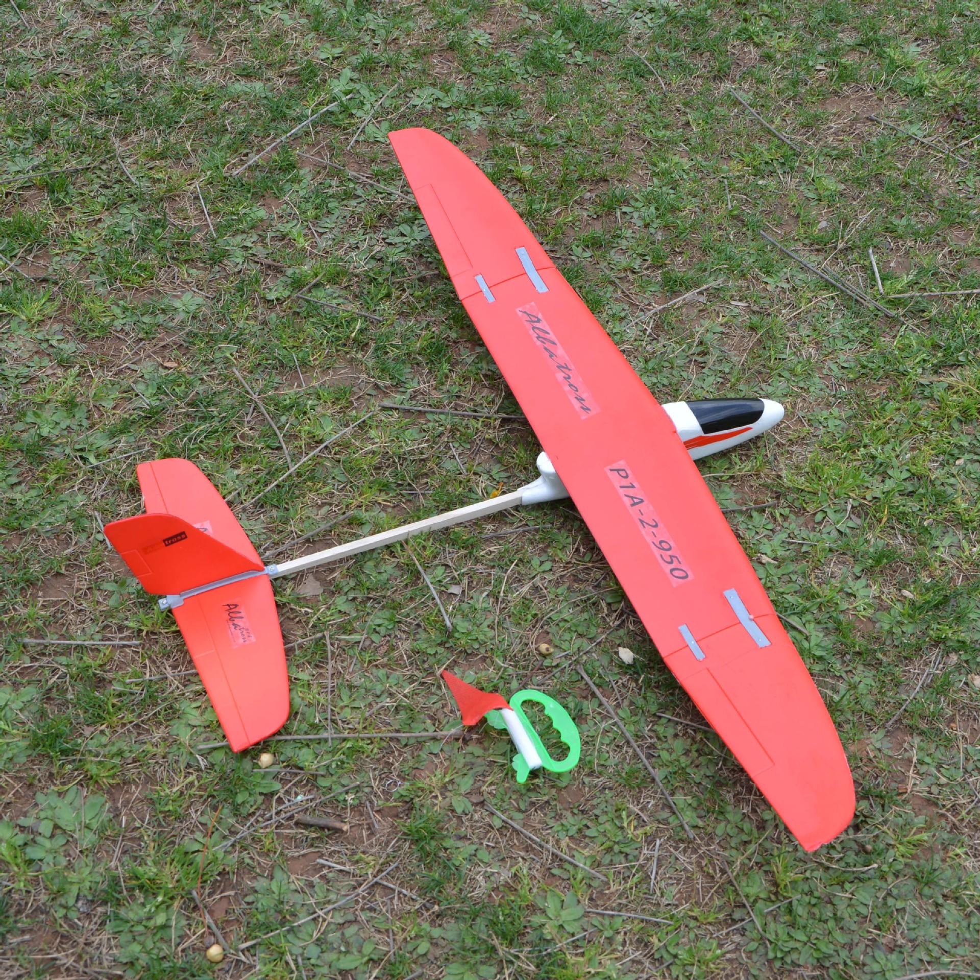 信天翁牵引滑翔机曲线线操控手抛机 fj973科教飞机拼装模型