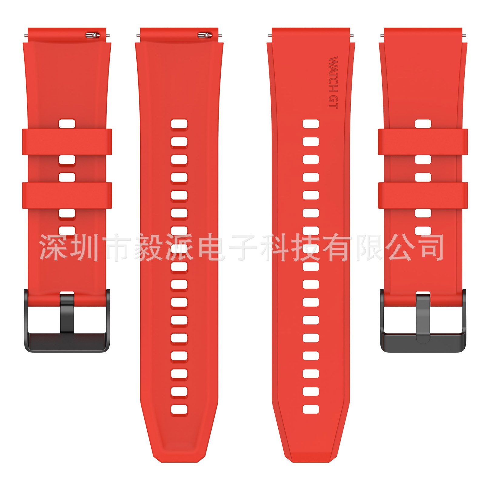 Adecuado para xiaomi reloj S3 Correa Patriot GT8 Huawei watt4 pro paso correa de silicona