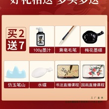 加厚毛毡垫书法书画初学者写羊毛毛笔字垫可毛毡毯画毡毡子灰色文