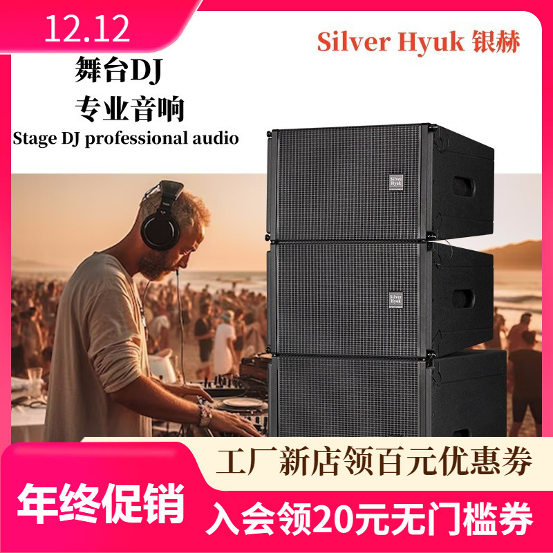 Outdoor performance audio equipment 10 inch 12 inch line array bar concert professional speaker Speakers