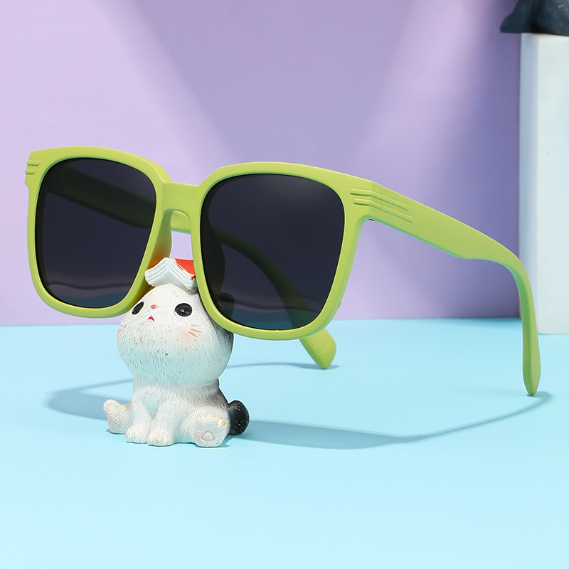 Moda gafas para niños cool in gafas de sol anti-UV bebé ultra ligero para niños de verano gafas de sol para niñas