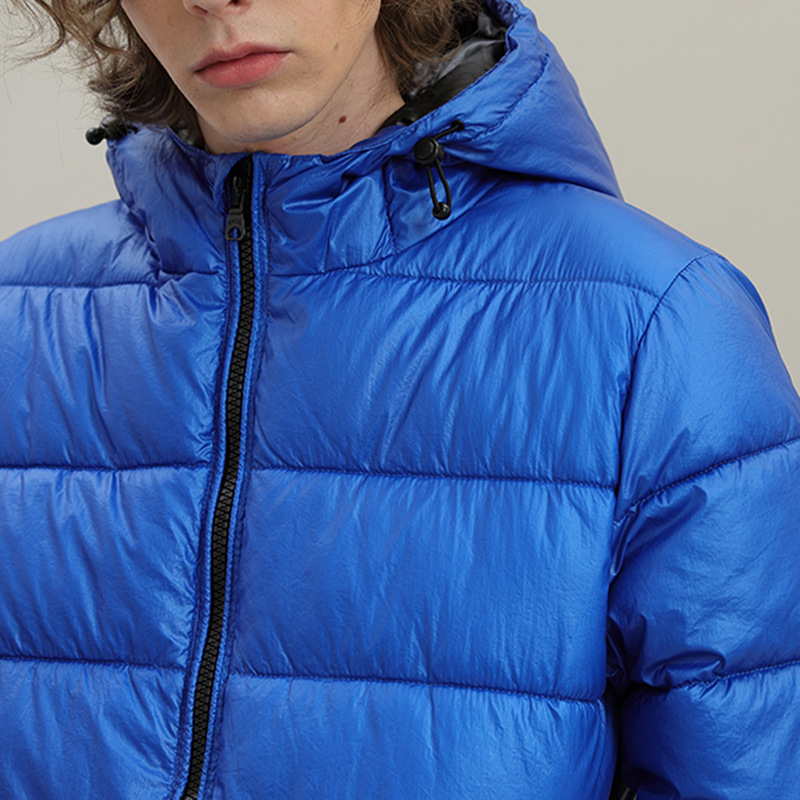 Chaqueta Acolchada con Capucha para Hombre de Algodón y Poliéster Con Capucha para Invierno image 3