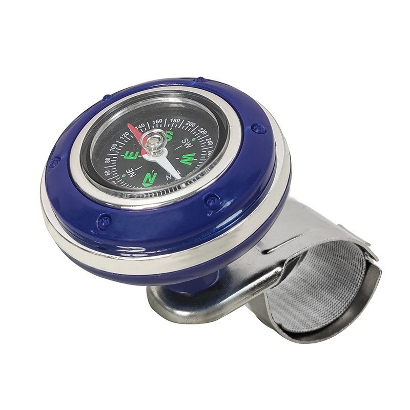 New Truck Steering Gear with Compass, Vehicle-Mounted Steering Wheel Booster, Labor-Saving Car Steering Wheel Booster